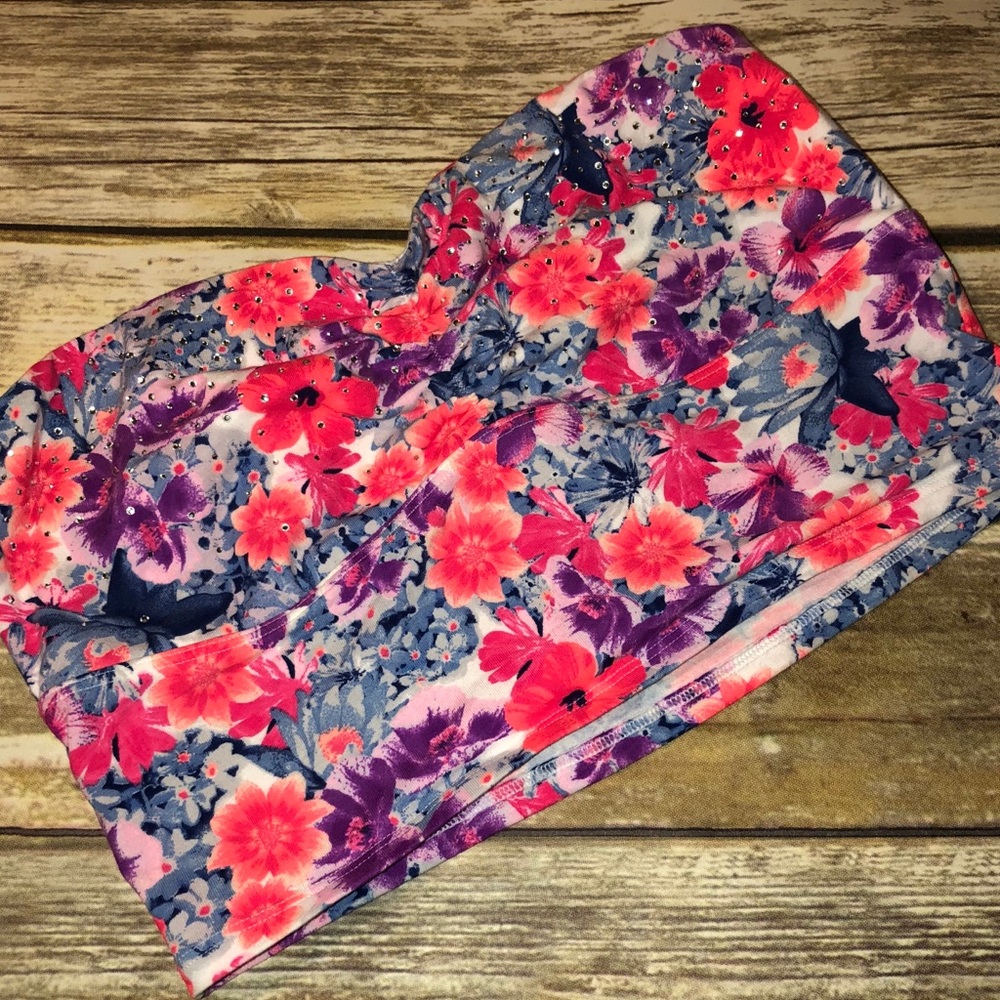 💋VS Pink bandeau bra